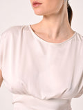 Blusa Bianca con Fiocco
