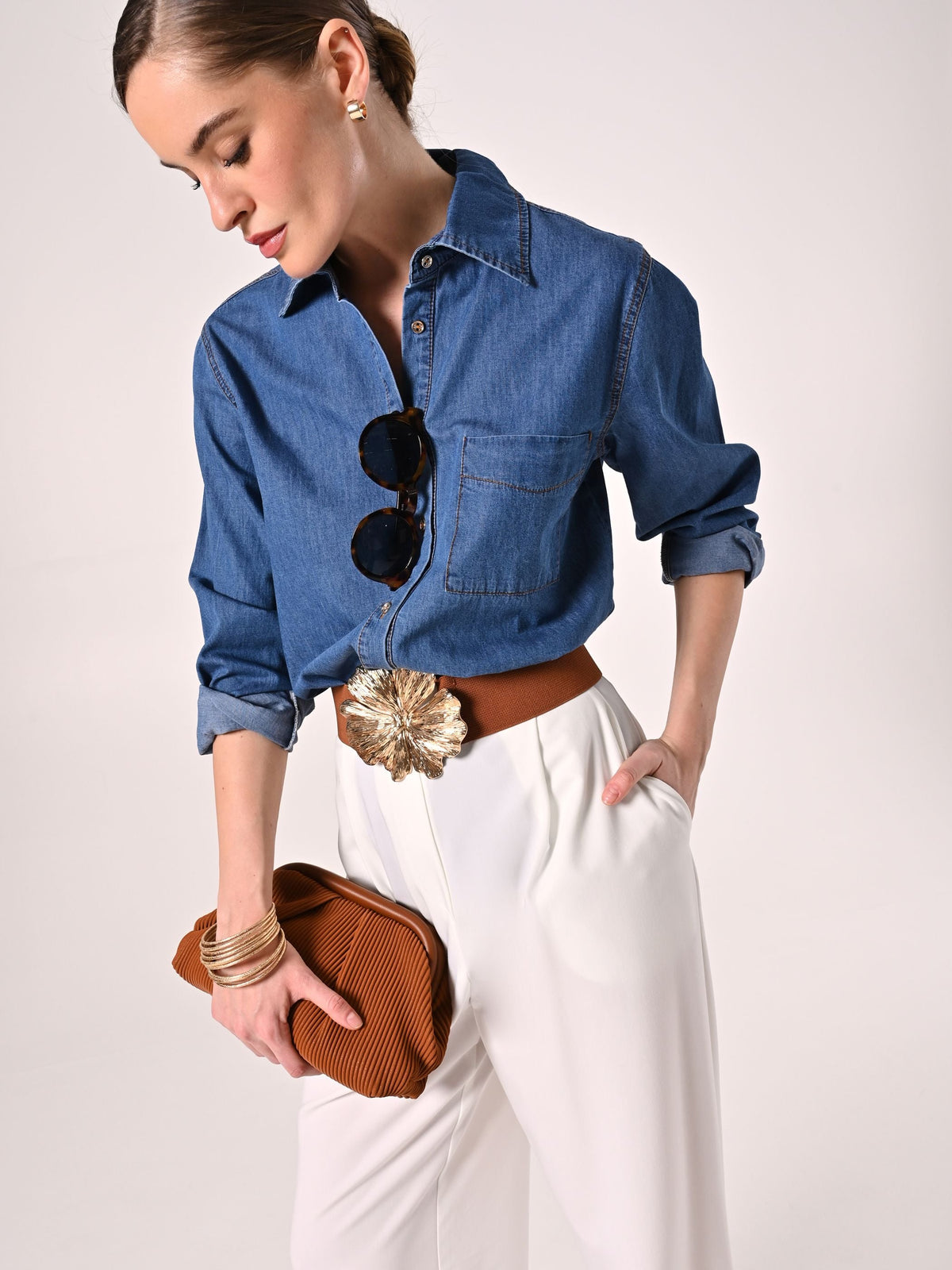Camicia in Denim