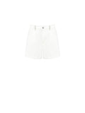 Shorts in Denim Bianco