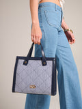 Shopper a righe Bianche e Blu