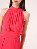 Abito High-Low Fuxia