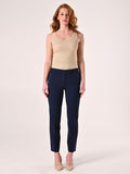 Pantaloni Blu in misto Viscosa
