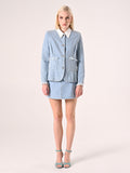 Giacca in Denim Chiaro