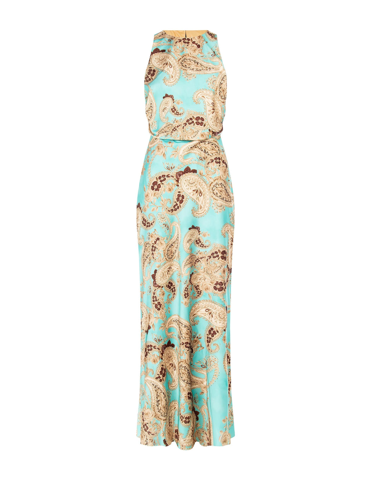 Abito Lungo stampa Paisley