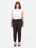 Pantalone Curvy a sigaretta moro marrone