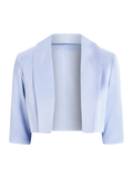 Coprispalle in Raso Rinascimento atelier Azzurro
