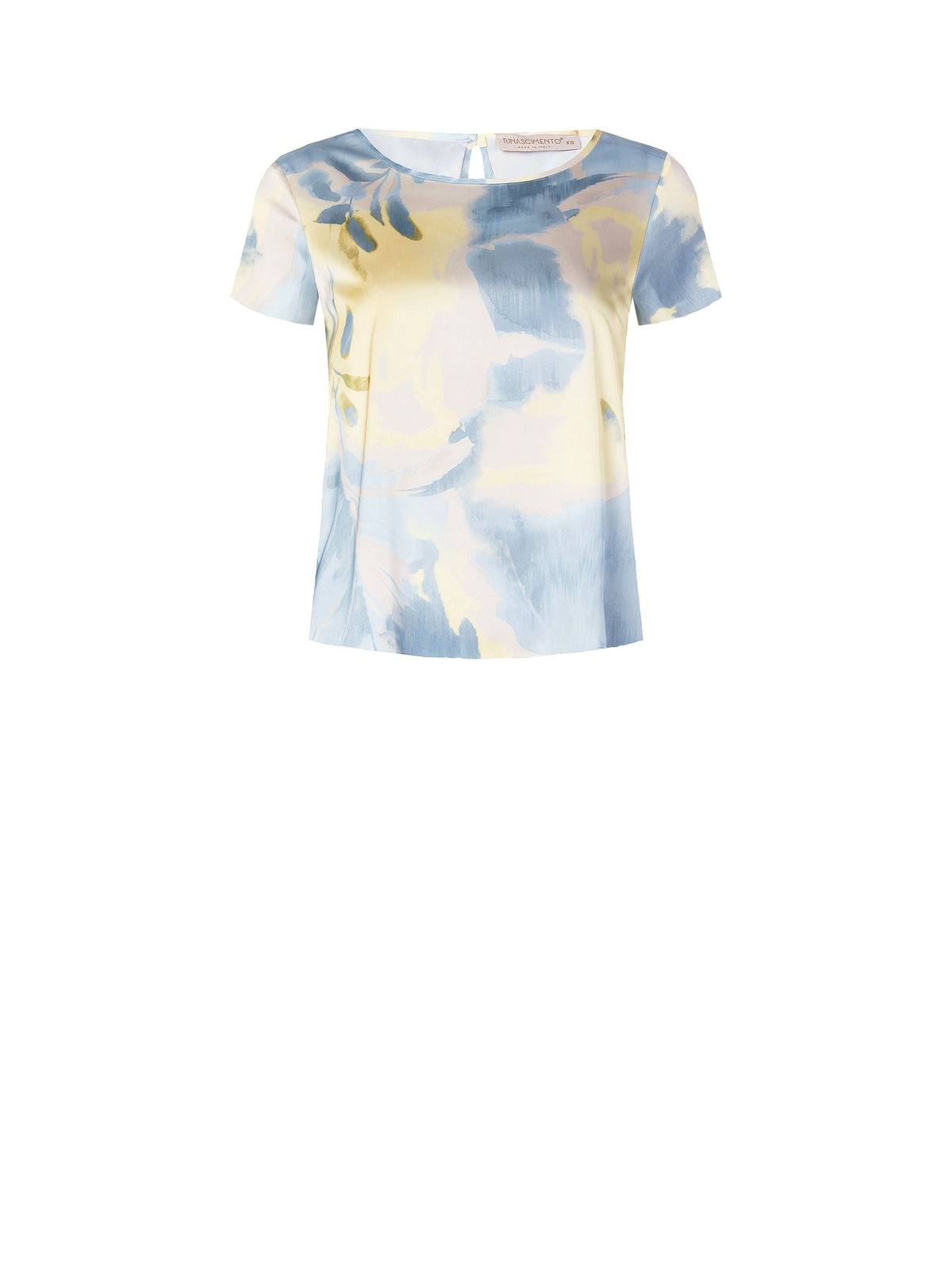 Blusa stampa Azzurra & Gialla