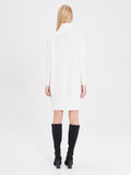 Abito in Maglia Bianco