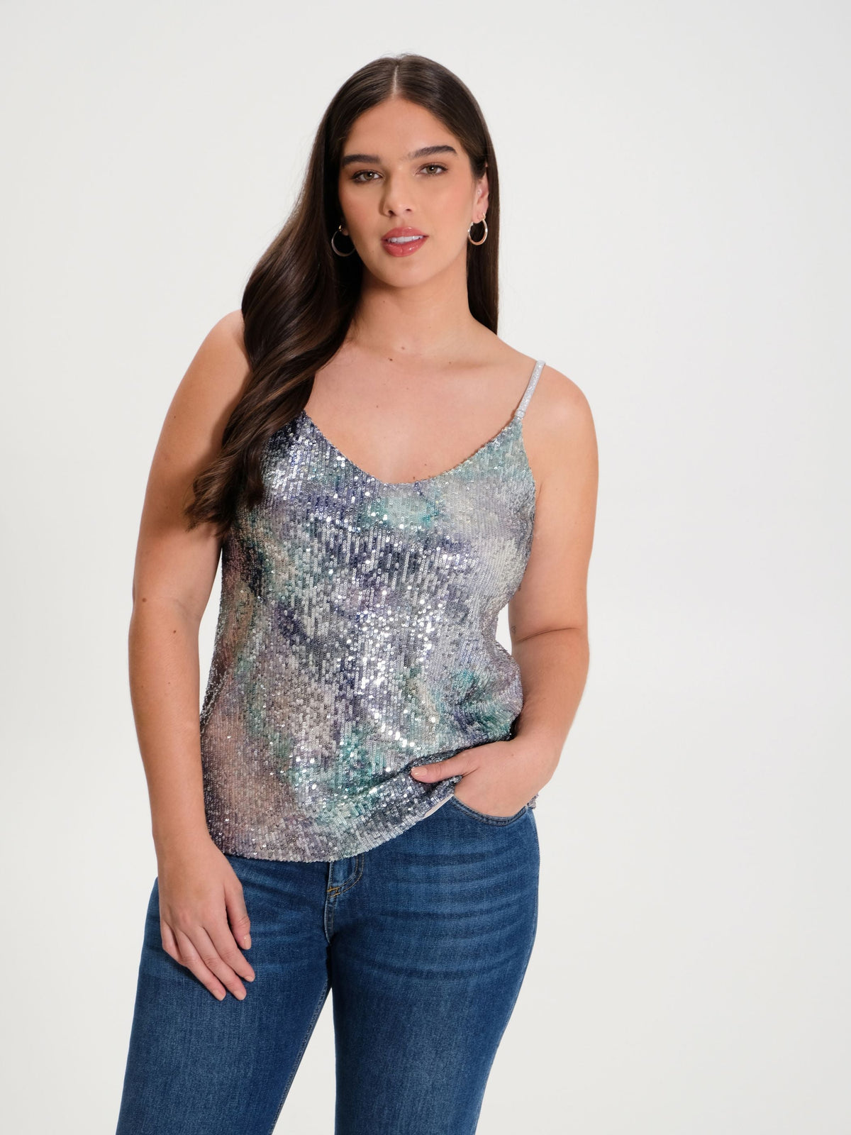 Top Paillettes Curvy
