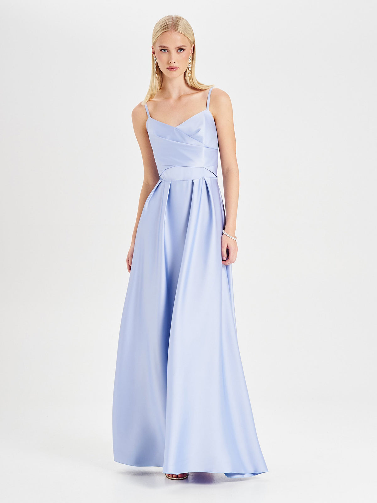 Abito Lungo Rinascimento atelier Azzurro