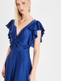 Abito Nodo Rinascimento atelier Blu