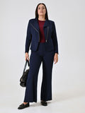Pantalone Palazzo Curvy Blu