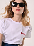 T-Shirt Baciami Bianca