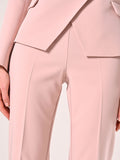 Pantaloni in Tessuto Tecnico Rosa Chiaro