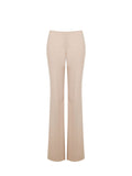 Pantalone a palazzo tortora beige
