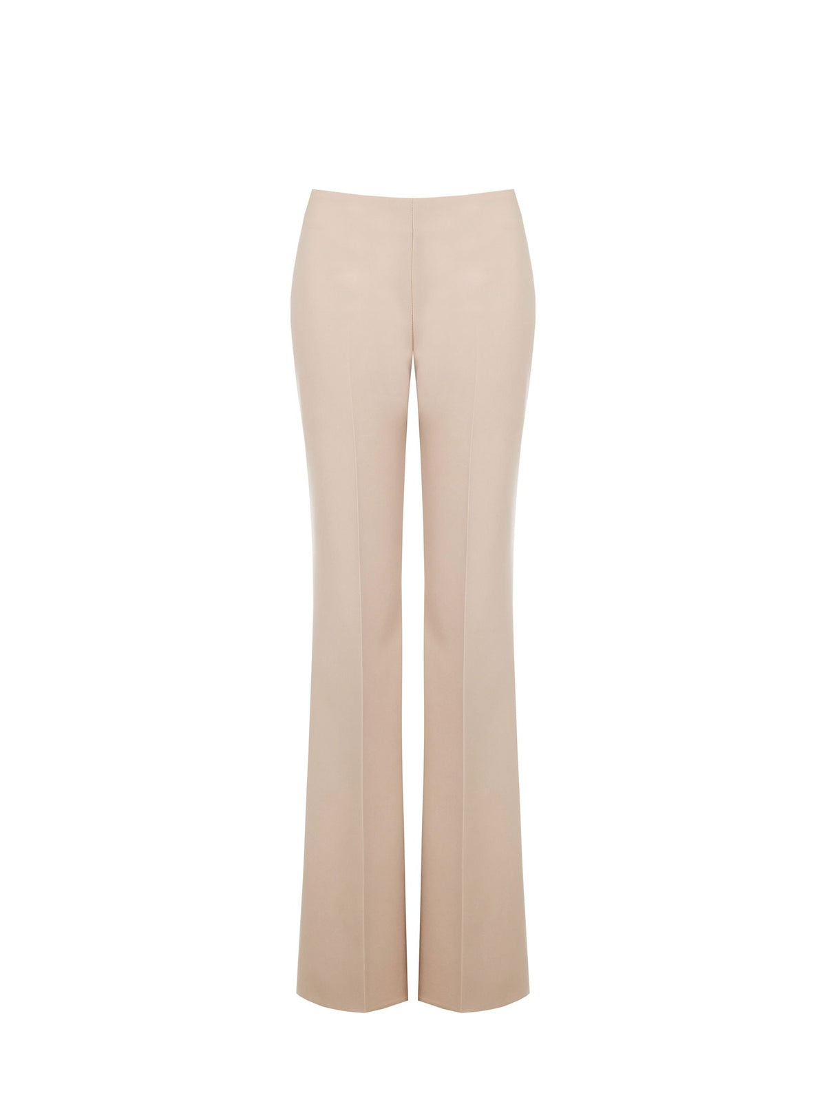 Pantalone a palazzo tortora beige
