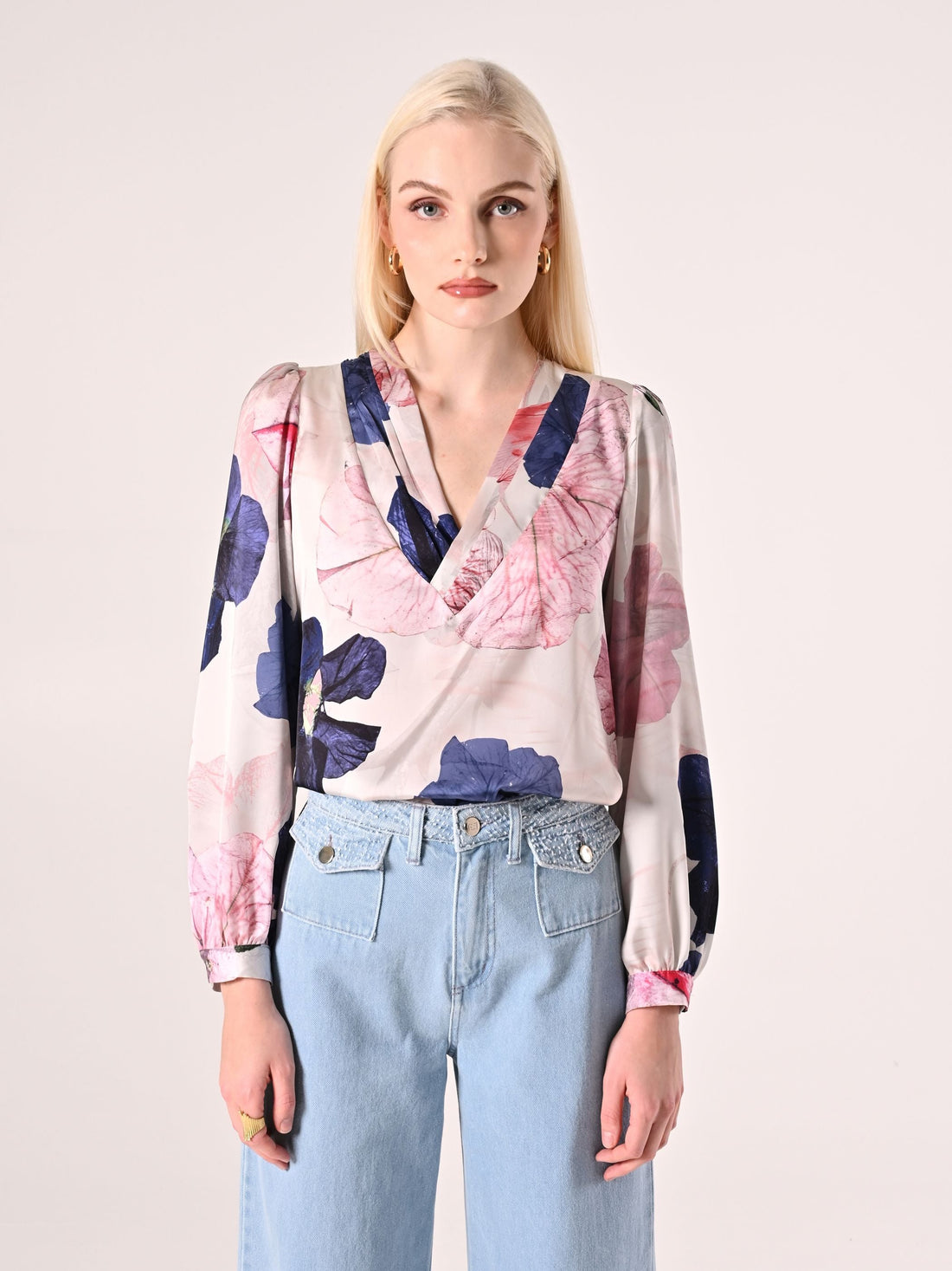 Blusa stampa Floreale