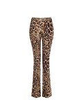 Pantalone Flared Animalier