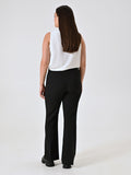 Pantalone Curvy a Zampa Nero