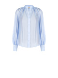 Camicia azzurro cielo in lyocell