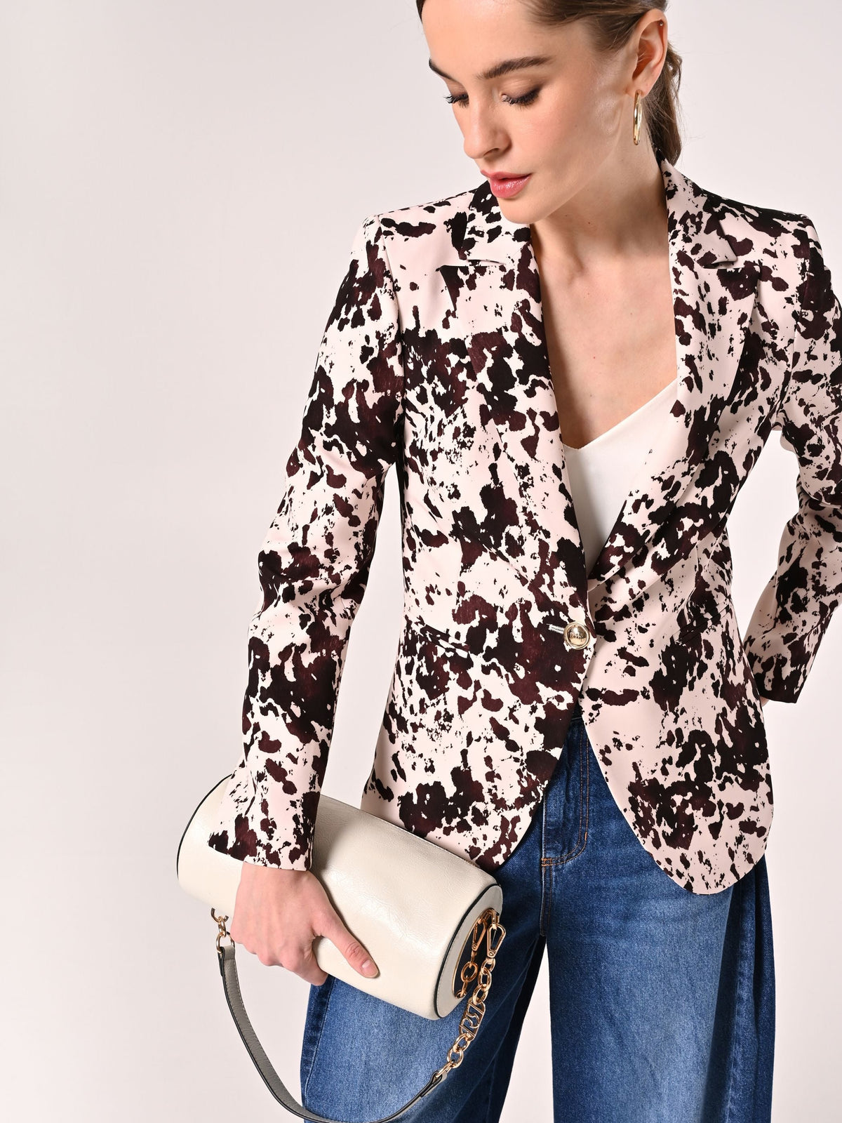 Giacca stampa Animalier