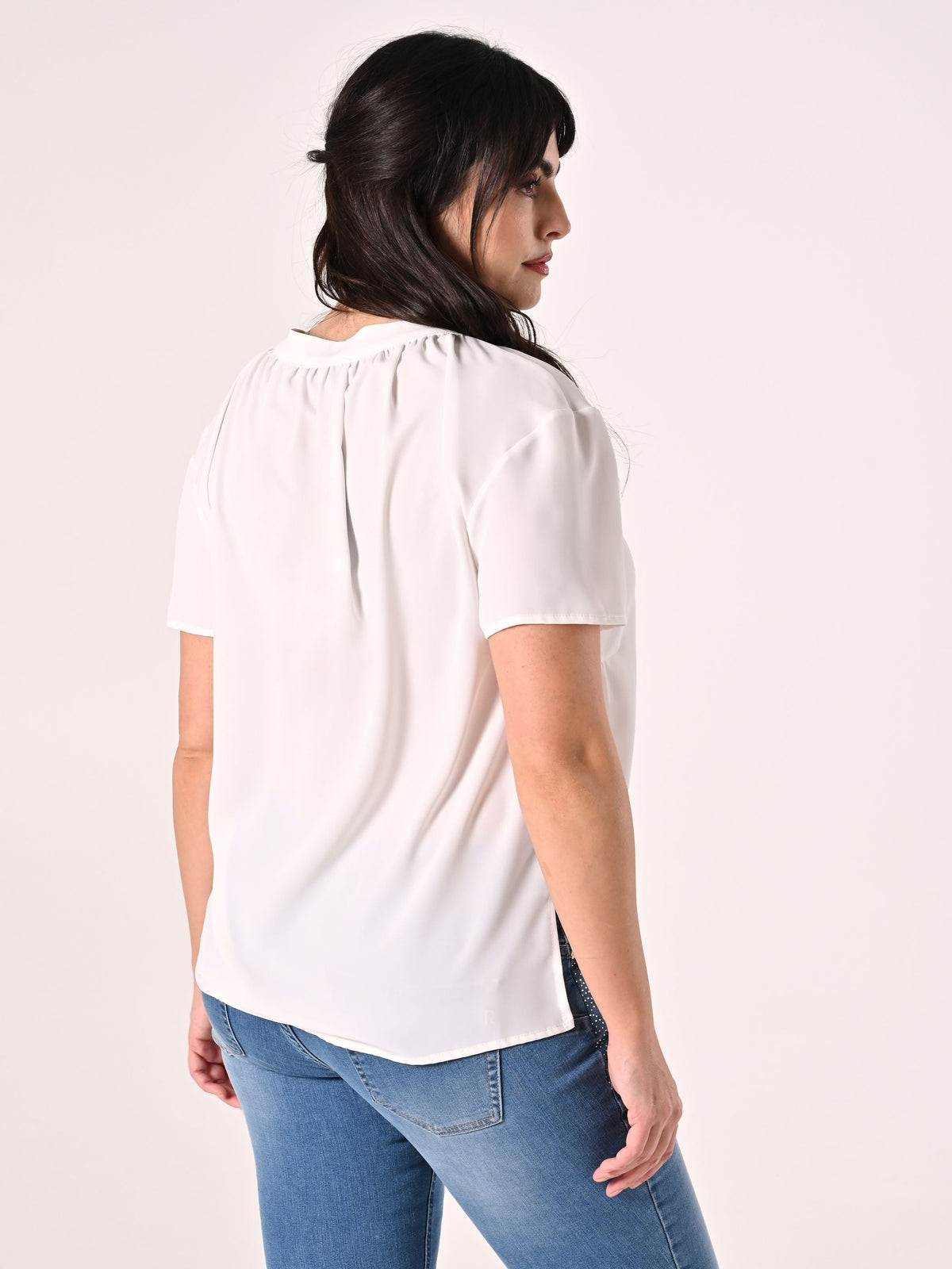 Top Curvy Bianco