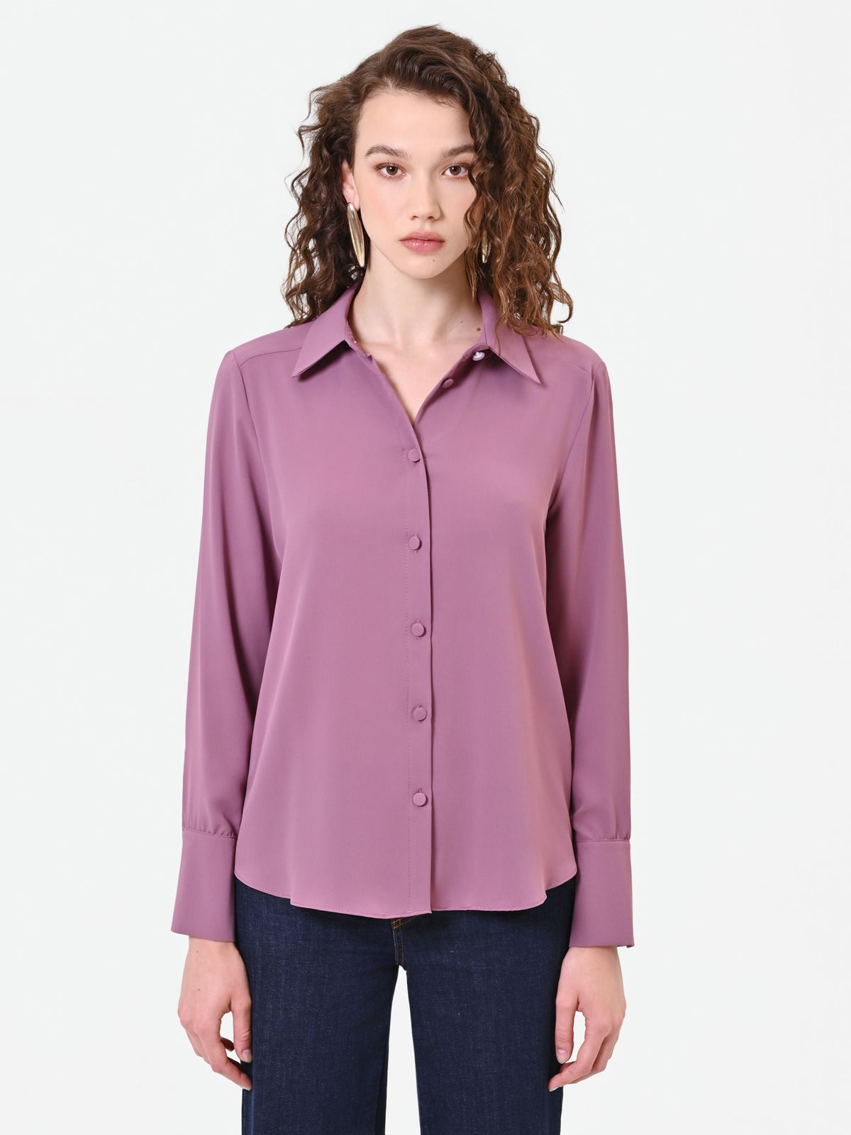 Camicia in rosa antico