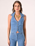 Gilet in Jeans