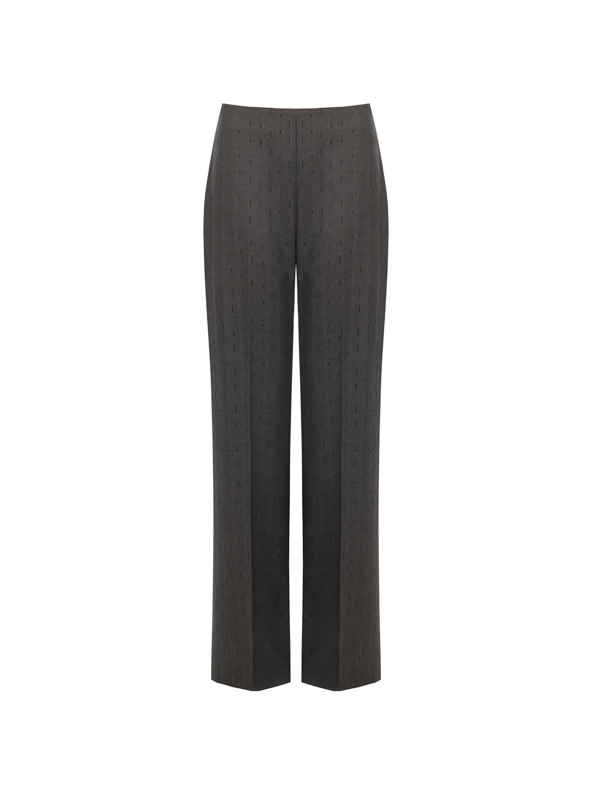 Pantalone grigio scuro a gamba dritta Giorgia Palmas X Rinascimento