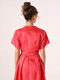 Coprispalle Corto in Twill Camelia