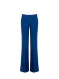 Pantalone palazzo blu brillante