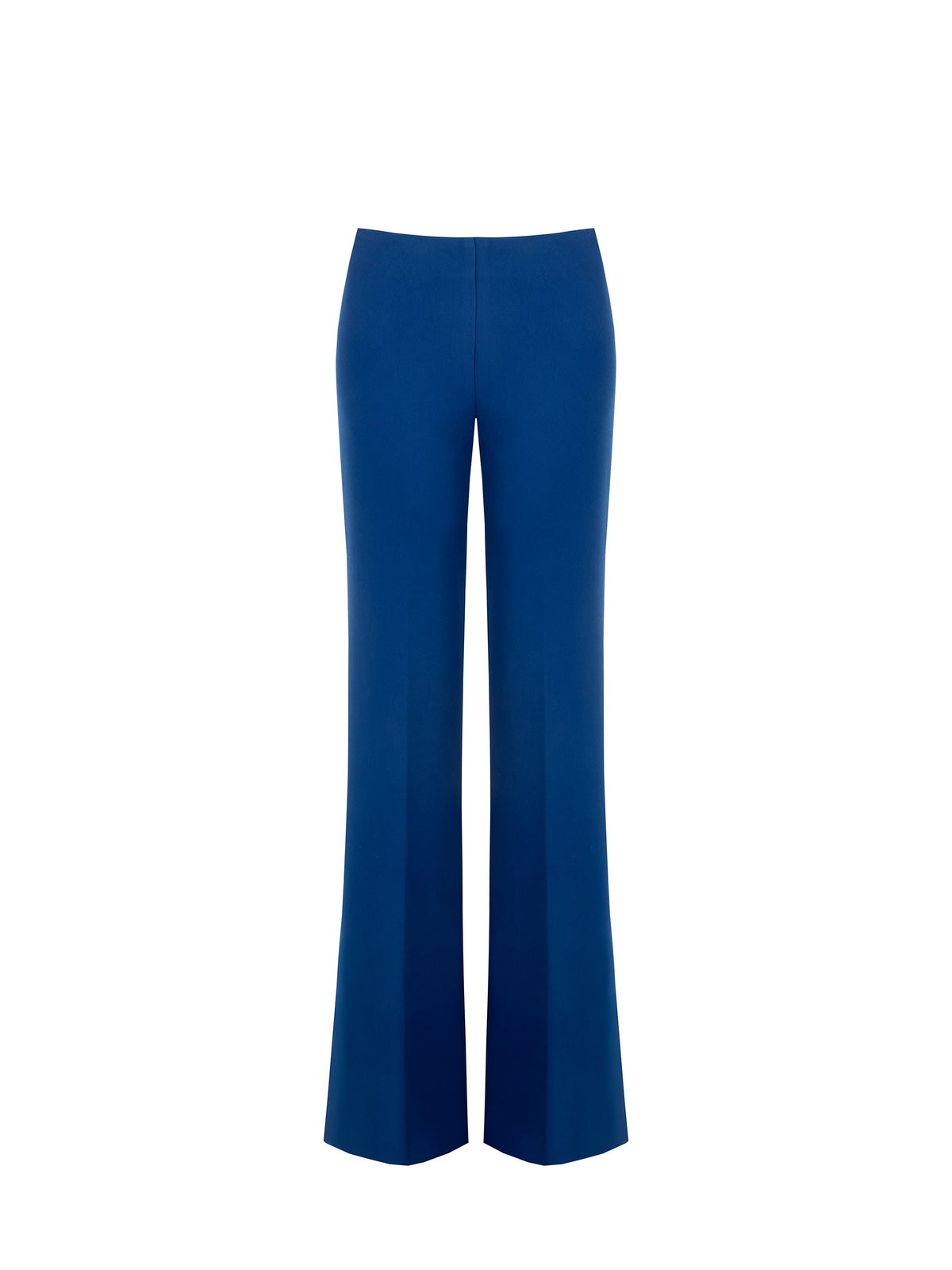 Pantalone palazzo blu brillante