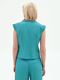 Gilet Studio verde smeraldo