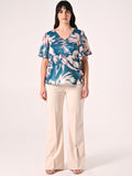Top Curvy Floreale
