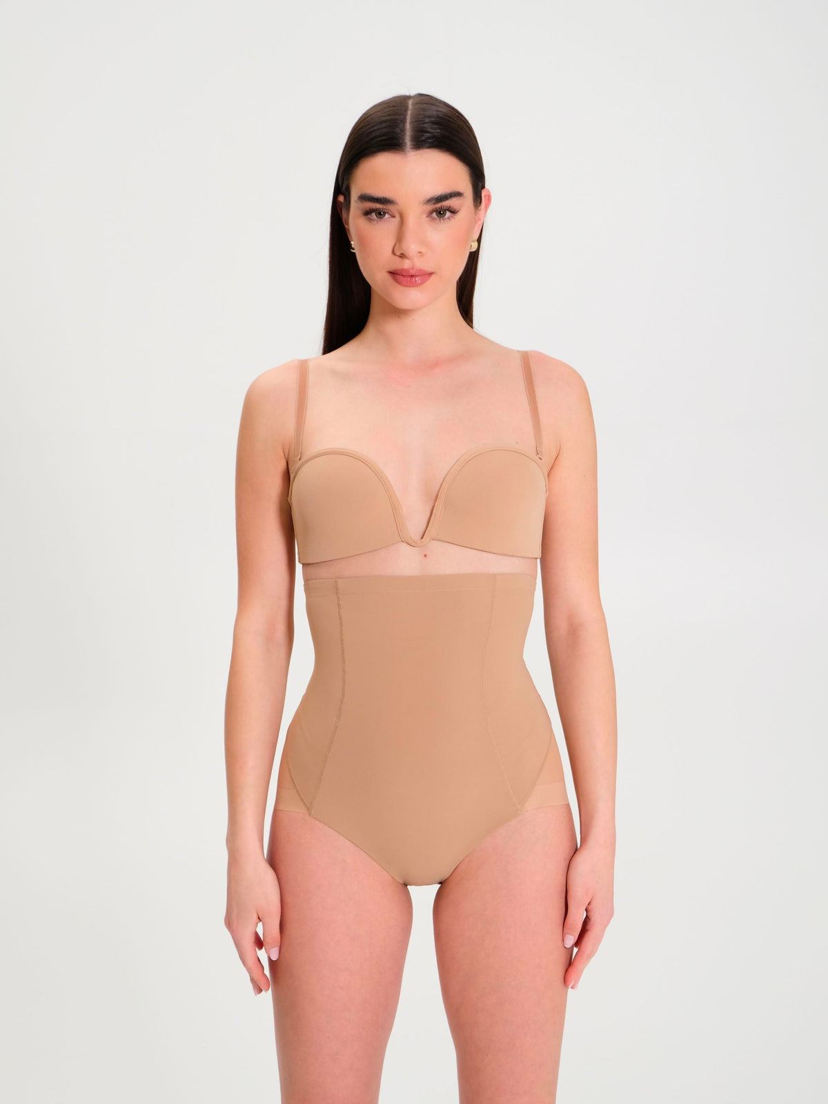 Reggiseno a Fascia Scollo Profondo