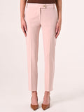 Pantaloni Rosa Chiaro in Tessuto Tecnico