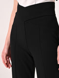 Pantaloni Neri con Incrocio