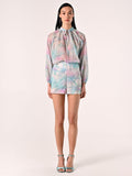 Shorts stampa Palme