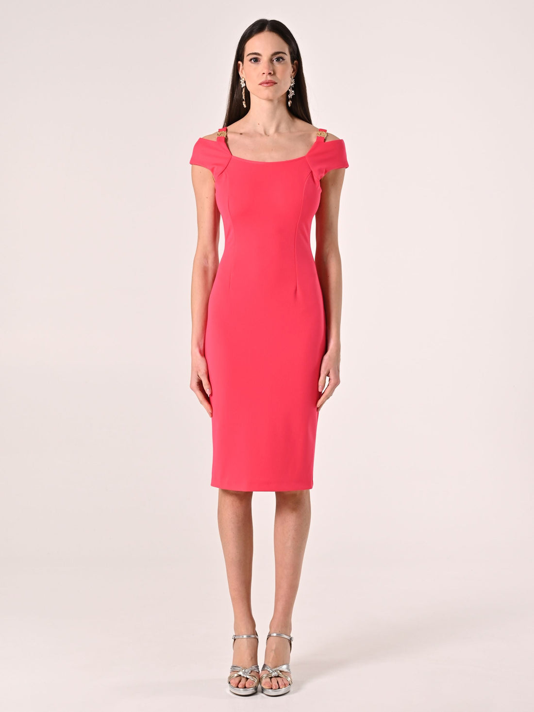 Tubino Fuxia Monogram Gold