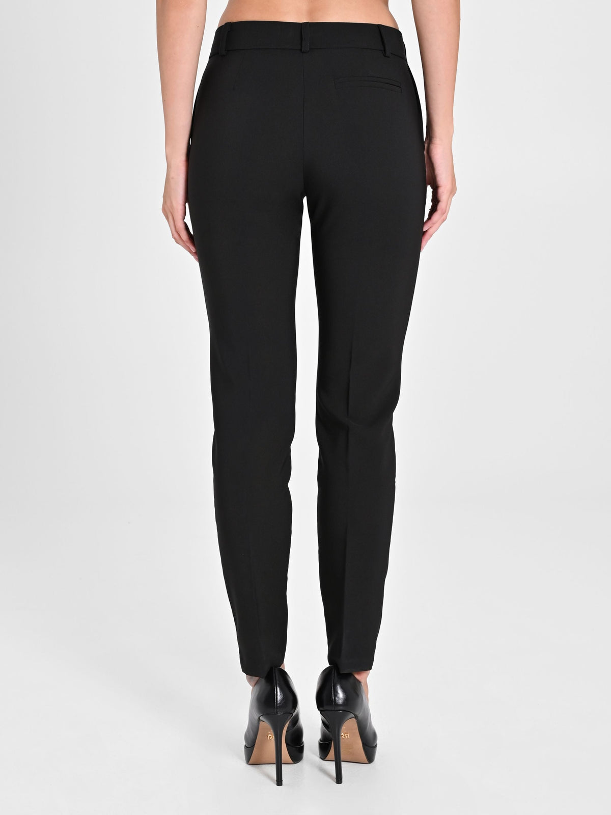 Pantaloni Slim in Tessuto Tecnico