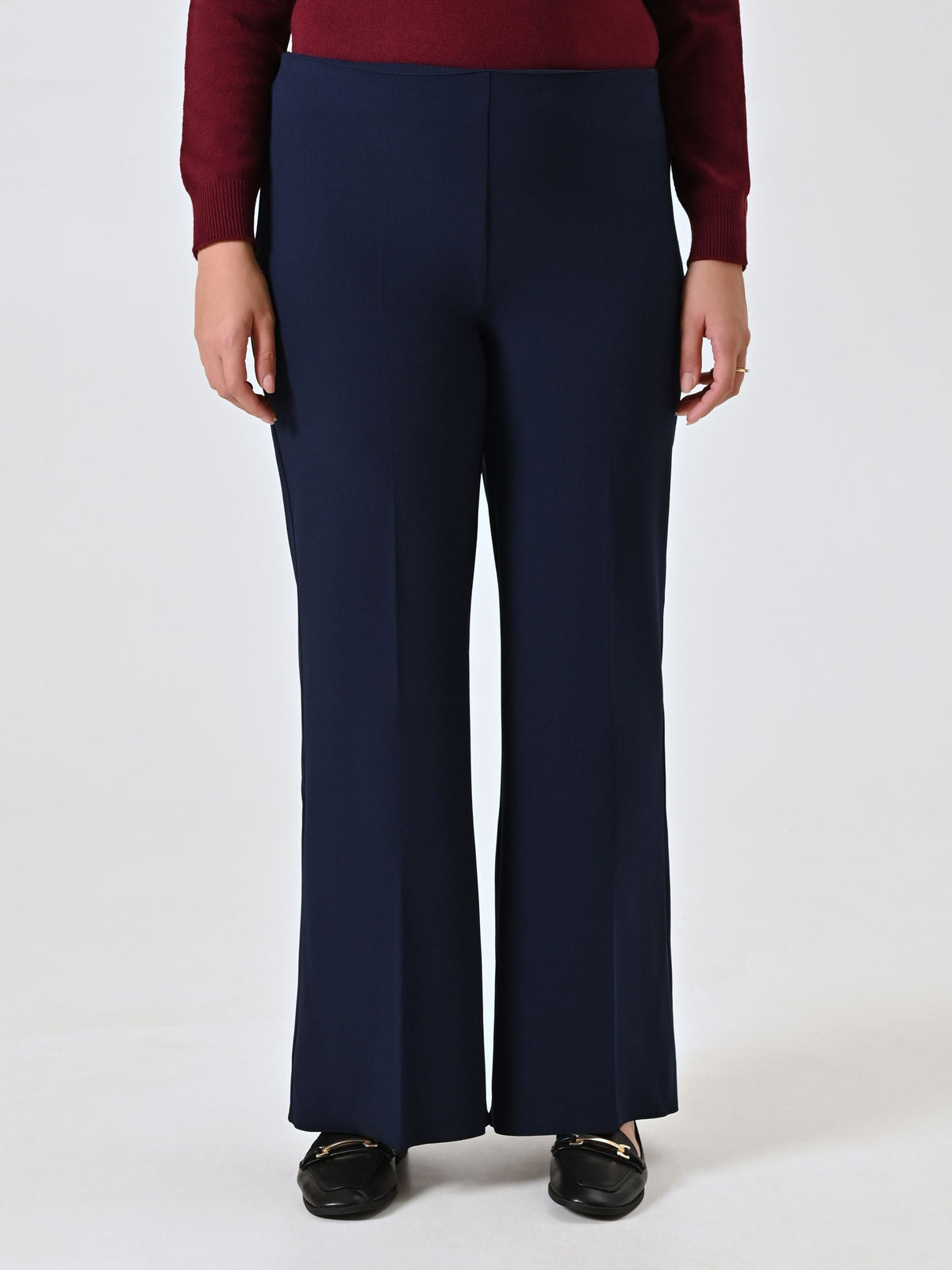 Pantalone Palazzo Curvy Blu