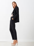 Pantaloni Slim in Tessuto Tecnico