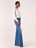 Jeans Flared Lavaggio chiaro