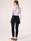 Pantaloni con Bottoni Mariniére Blu