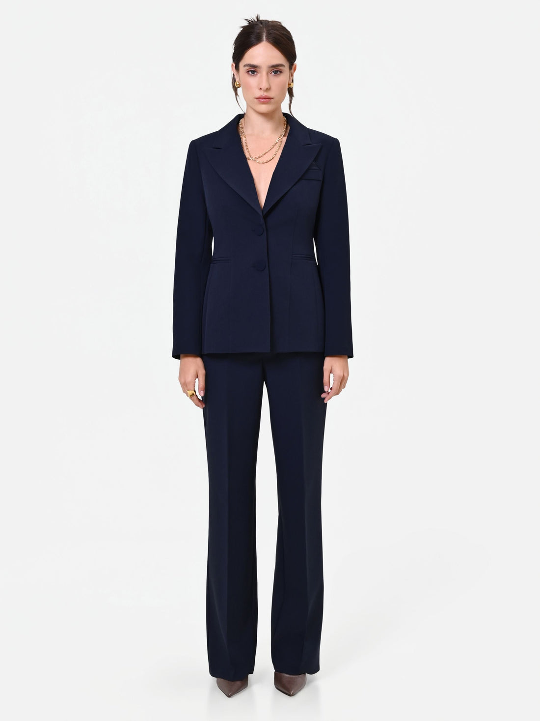 Giacca Studio strutturata monopetto blu navy