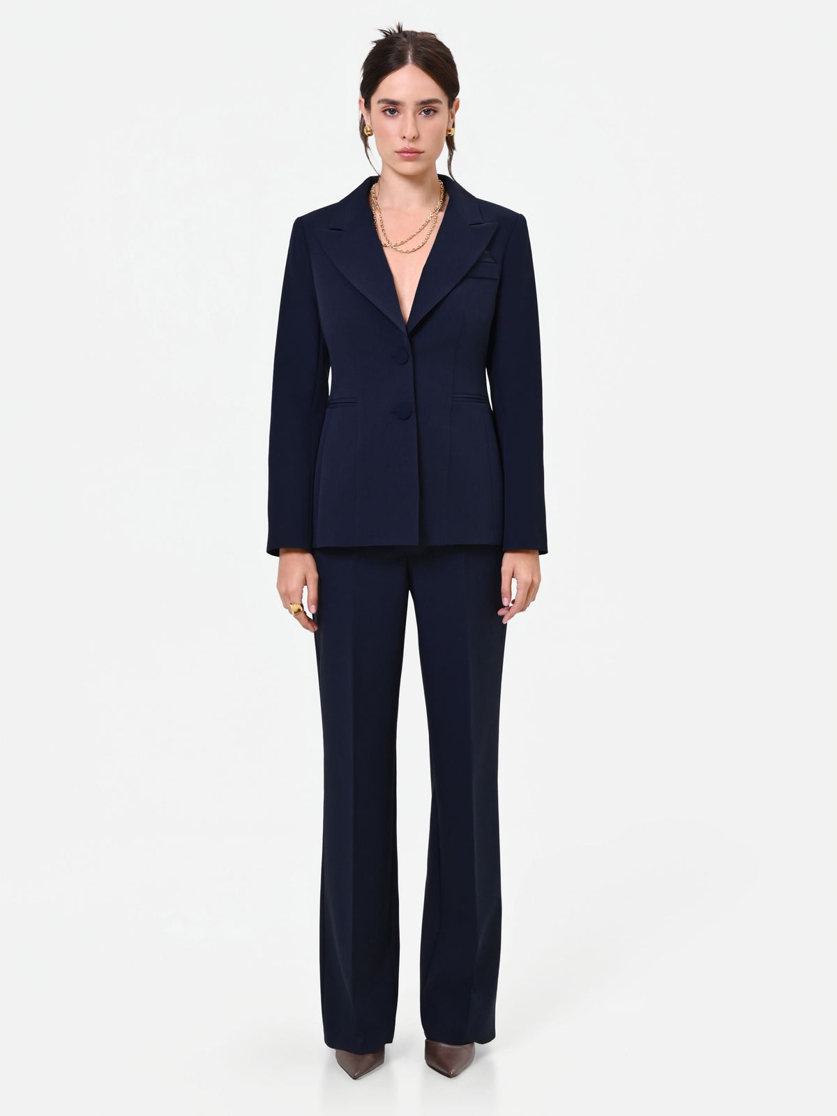 Giacca Studio strutturata monopetto blu navy