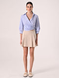 Camicia a Righe Incrociata