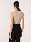 T-Shirt Lurex Oro