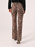 Pantalone Flared Animalier