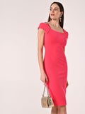 Tubino Fuxia Monogram Gold
